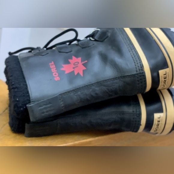 Men’s 10 2010 Vtg Sorel Waterproof Canadian Olympics Limited Edition Boots Rare - Picture 9 of 16